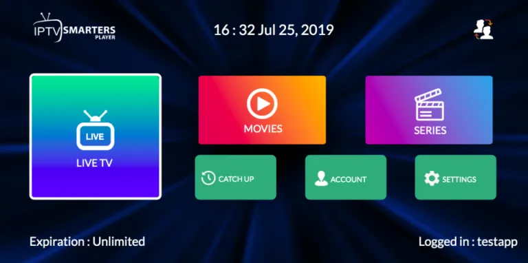 IPTV Smarters Pro op Smart TV